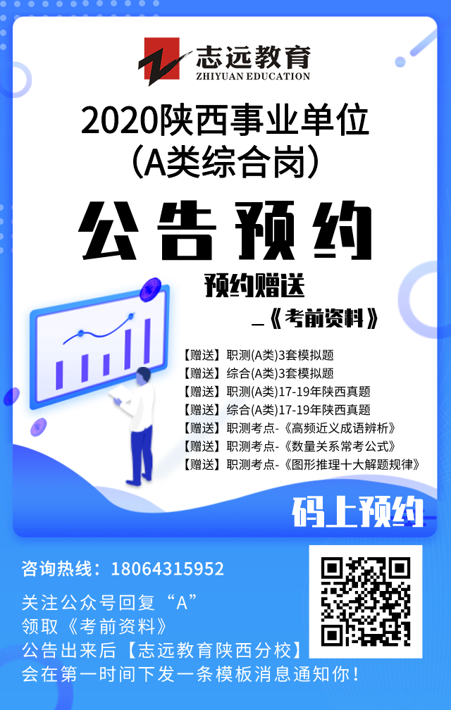 實(shí)錘：2020年陜西事業(yè)單位（A類綜合崗）還有一場(chǎng)全省聯(lián)考！(圖4)